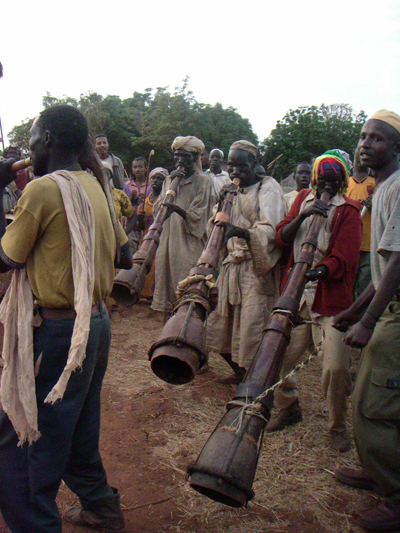 Ethiopian Berta people playing trumpets.jpg