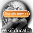 WikiEducator Donate Logo