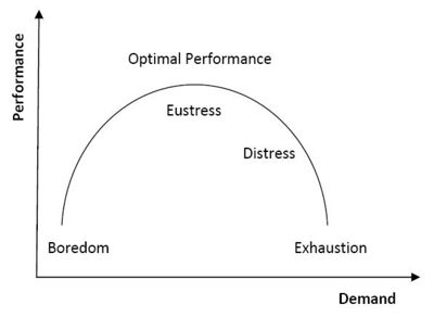 What is stress - Human Performance Curve (Payne, 2005, p.24)