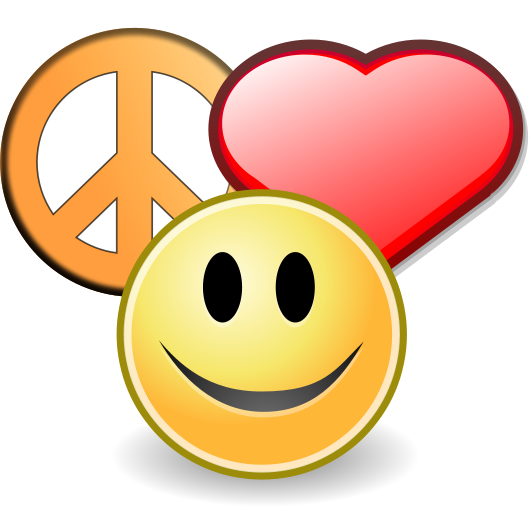 File:Peace love and happyness.svg