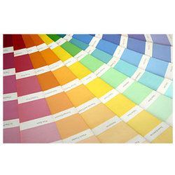 Natural dyes colour spectrum