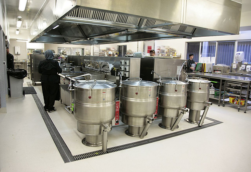 University of Otago Union kitchen        Image courtesy of BrianTreanor sampled CC BY :images 