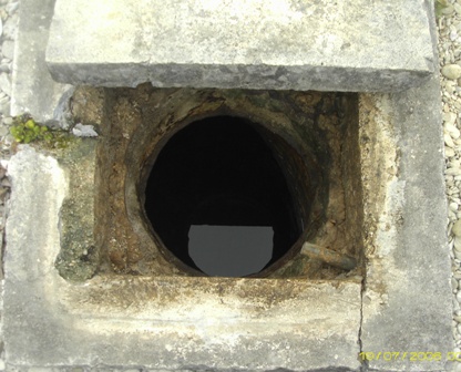  A view of inside of the well
