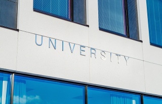 Photo of a university building.
