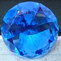 11-605 - LARGE BLUE DIAMOND SHAPED PAPER WEIGHT.jpg
