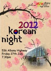 Korean Night Poster