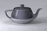 Utah teapot representing computer graphics