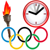 Olympic torch current event.svg
