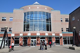 Kwantlen Polytechnic University, Richmond campus, front entrance.JPG