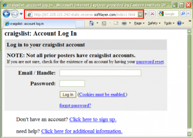 Phishing email send you to the following url (notice "strange" numbers)