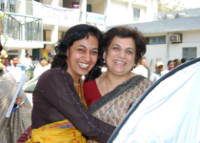 sunita with Prof. Kiran Walia